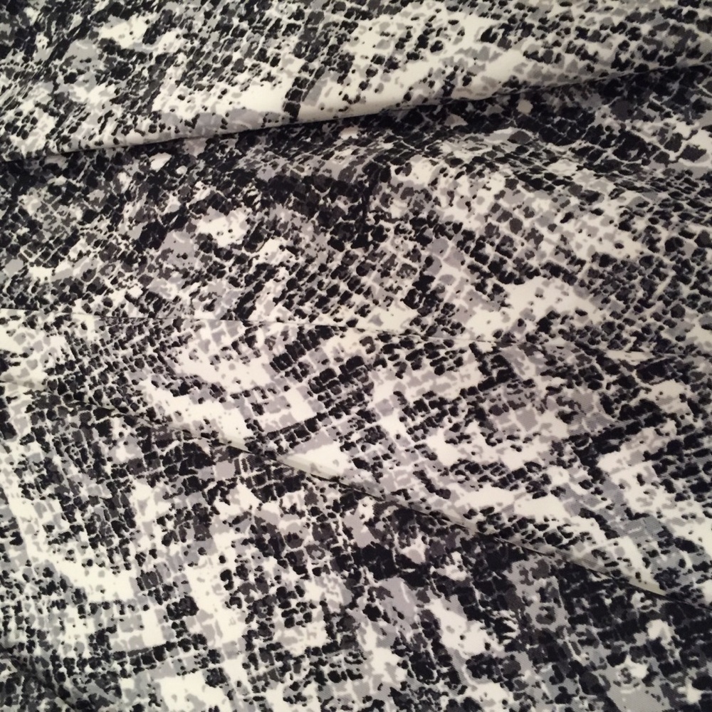 Snakeskin Pattern Circle Skirt - image 2